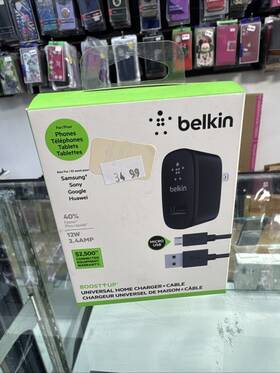 E15e Belkin 745883662272 Boost-up Universal Home Charger With Micro Usb Cable Damg Box