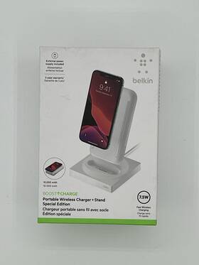Belkin 745883796007 Boost Charge 10 000 Mah Wireless Charging Stand - Special Edition White