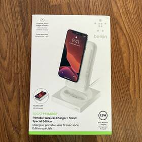 Belkin 745883796014 Boost Charge 10 000 Mah Wireless Charging Stand - Special Edition White
