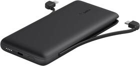 Belkin 745883815388 Power Bank Boostcharge Plus 10k Mah Portable Charger With Integrated Cables