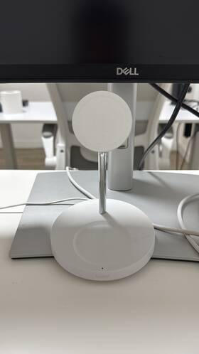 Belkin 745883827451 Boostcharge Pro 3-in-1 Wireless Charging Stand With Magsafe - White