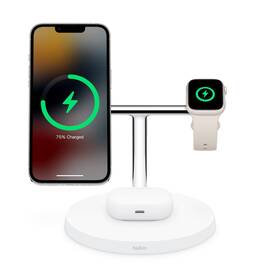 Belkin 745883836468 Boost Charge Pro 3-in-1 Wireless Charging Pad With Magsafe