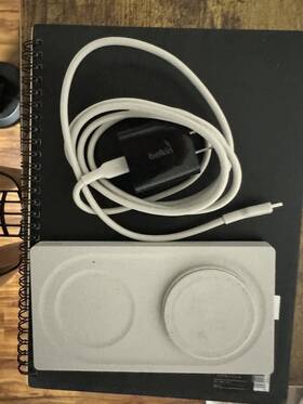 Belkin 745883863297 Boostcharge Pro 2-in-1 Wireless Charging Pad With Magsafe 15w