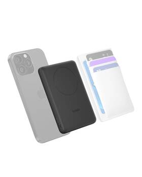 Bba009 Belkin Magsafe Power Bank 5 000mah Ultraslim Portable Charger Magnetic Back