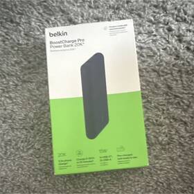 Belkin Bpb016btbl Boostcharge Pro 20k 15w Power Bank Blue Usb-c/usb-a 3-port Led