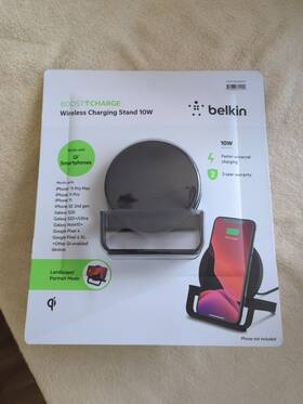 Bu001-bk-cc Belkin Boost Charge 10w Qi Wireless Charging Stand