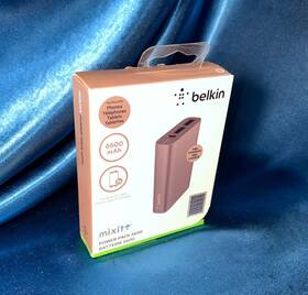F8m989btgry Belkin Mixit Power Pack 6600mah Rechargeable Li-ion Battery -