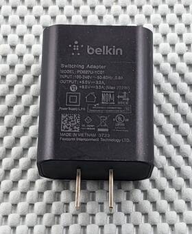 Pd027u-1c01 Belkin Wall Adapter 27w Quick Charge Usb-c Port Model