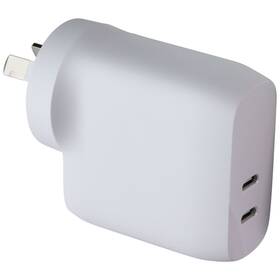 Wcb006auwh Belkin Boostcharge 40w Dual Port Usb-c Wall Charger - White Au Plug
