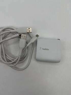 Wcy009dq05sl-rf Belkin Boostcharge 42w Dual Port Wall Charger Usb-c And Usb-a