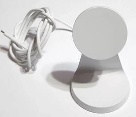 Wib003ttwh Belkin Boost Charge 7.5w Magsafe Wireless Charger Stand - Cable And Wall