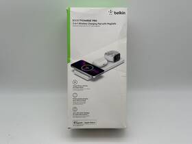 Wiz016ttwh-tl Belkin Boost Charge Pro 3-in-1 Wireless Charging Pad With Magsafe
