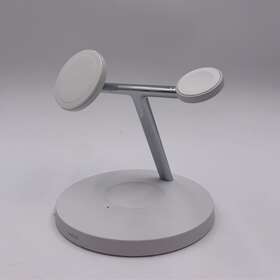 Wiz017ttwh Belkin Magsafe 3-in-1 Wireless Charging Stand 2nd Gen - White