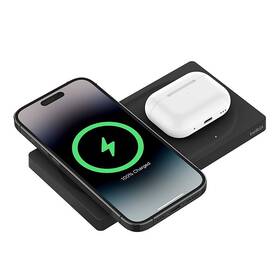 Wiz019 Belkin Boostcharge Pro 2-in-1 Wireless Charging Pad Magsafe 15w