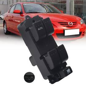 Bn8f66350a Beneges Master Power Window Switch Compatible With 2004-2009 Mazda 3 Front Left Drive