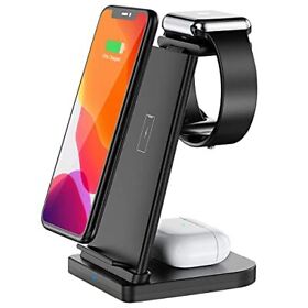 Bestrans Wireless Charger All In One 3 1 Fast Charging Station For Apple
