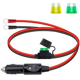 Bfxm-clp-3.3ft-01 Bfxm 12 Awg Heavy Duty Cigarette Lighter Plug 3.3 Ft Male