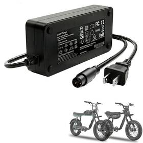 Super73-3a Bicmdo 54.6v 3a Fast Battery Charger For Super 73 With 3-pin Connector 48v Lithi Super73-3a Bicmdo 54.6v 3a Fast Battery Charger For Super 73 With 3-pin Connector 48v Lithi