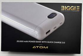 Biggie 531516354047 High Capacity Powerbank 20 000mah Power Bank With Quick Charger 3.0