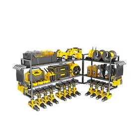 Bilione-ptr-12 Bilione 49ftft W Extra Large Power Tool Organizer Wall Mount 12 Dril... Fast Ship