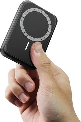C18pw Bilivein Magnetic Phone Charger 10000mah 15w Wireless Portable Black