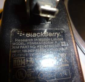 Psm04a-050rimr Blackberry Psm04a050rimr Ac Wall Charger Model Black