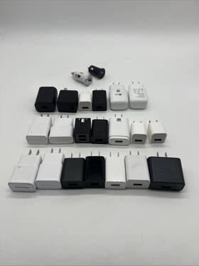 Us-bm-1003 Blu Wall Adapter Qty- 22 Brick Block Single Port Charger Power Usb Cube Lot Bundle