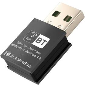 Ac600-2.4g Blueshadow 611890586309 Mini 2-in-1 Usb Wifi Bluetooth Adapter Ac600-2.4g/5g Dual Band Wir
