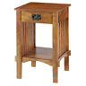 Bm122854 Benzara Valencia Iv Traditional Telephone Stand Antiqued Oak 842822156677