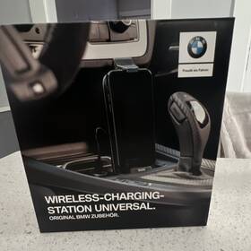 84102461131 Bmw Qi Wireless Charging Dock Center Console Mount Black Matte Universal 84102461131 Bmw Qi Wireless Charging Dock Center Console Mount Black Matte Universal