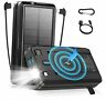 Bo-158 Shenzhen Ente Intelligent Solar Charger Power Bank Qi Wireless Phone