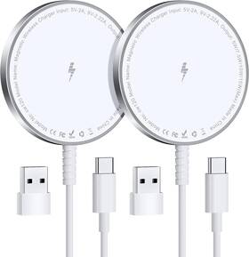 Cw120 Bohuma 871160709482 2x Magnetic Magsafe Wireless Charger For Phone 14 13 12 11 Airpods 2 And 3