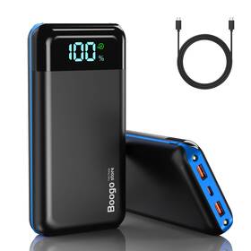 Ps-155 Boogostore 612132957741 Portable Charger Power Bank 52800mah Powerbank Pd 30w And Qc 4.0 Fast Charg Inch
