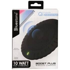 Gs10-bk Boscovs Bluestone Boost Plus 10 Watt Fast Wireless Charging Pad Black