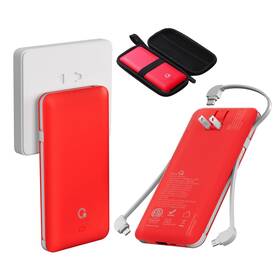 Brand Q 736140893164 10000mah Portable Charger Slim Usb B C Power Bank 4 Output External Battery