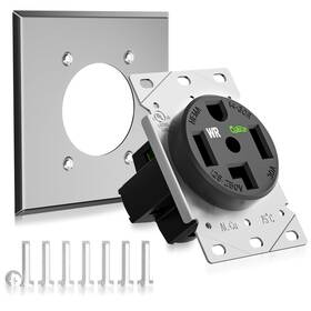14-30r Branded Nema 14-30 Outlet Ev Charging Weather Resistant 3-prong 30a 250v New