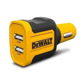 Branded 445023665684 24-watt 2-port Mobile Usb Charger Dewalt Port Car Original Fast Device Any