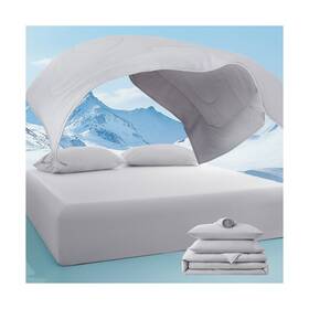 Eb450a0 Breescape Cooling Comforter Set - Ultra Comfort 3pcs With Twin Xl Size Cool Inch