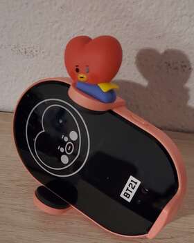 Bt21 809873730135 Bts Baby Tata Wireless Car Fast Charging Cell Phone Holder