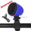 Btaspbat14783 Ma-861 Unbranded Generic Bluetooth 3.0 Speaker Outdoor Motorcycle Bicycle Wireless With Mic Mount Blue 014834138198