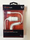 Bwa16wi020 Blackweb Car Charger Coiled Microusb Cable Output 681131160063