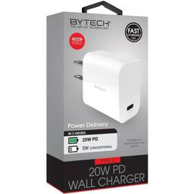 Bypdw3100wt Bytech 20w Type-c Pd Wall Charger