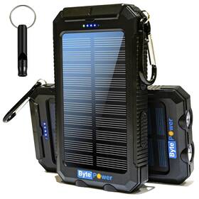 Bytepower 710702463590 Solar Charger Power Bank 20000mah Portable Pone With Compass C
