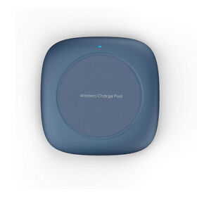 Cany Qi-certified Fast Wireless Charging Pad 10w 7.5w 5w Compatible Navy