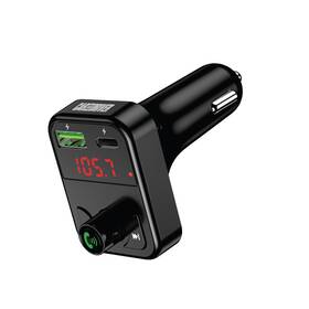Fmx121 Car And Driver Wireless Fm Transmitter Hands-free Calling Built-in Mic D