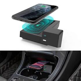 Car Qiwireless Wireless Charger For Mercedes Benz C-class Glc Accessories