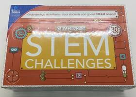 140350 Carson Dellosa Learning Cards Stem Challenges Grades 2-5 30 New