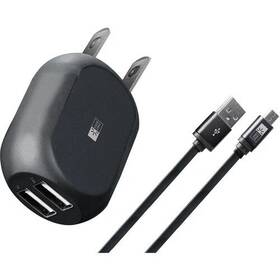 2acldusbtmc Case Logic 2.4 Amp Dual Usb Wall Charger Universal 110-220 Volt