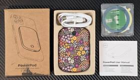 Pp-227-ms Casely Falling For You Floral Magnetic Wireless Power Pod 5000mah