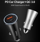 Cc-522 Mcdodo Pd Qc Dual Usb Led Car Adapter Fast Charging
